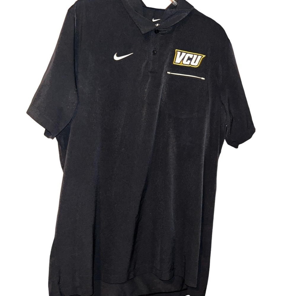 Men Nike dri fit vcu rams Virginia commonwealth university size Large L shirt